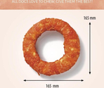 Antos Raw Hide White + Chicken Ring 6,5″ 1 pc
