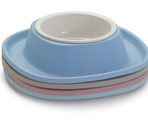 Castron din plastic cu bază din cauciuc