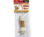 Antos Raw Hide White + Chicken Knotted Bone 6/7″ 1 pc