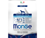MONGE DRY DOG MEDIUM PUPPY 800gr