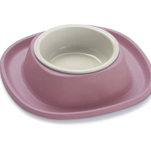Castron din plastic cu bază din cauciuc 28х5,5см