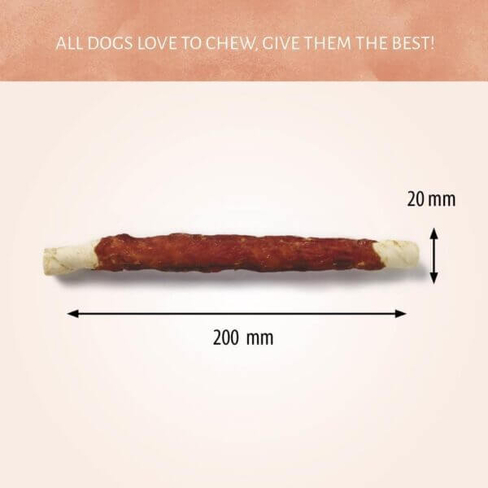 Antos Raw Hide White + Duck Roll 8″ 2 pcs