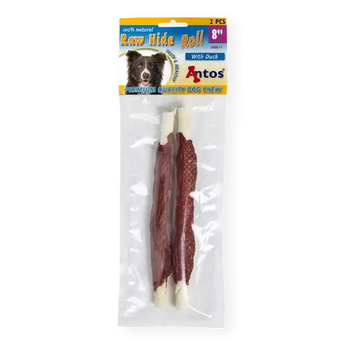 Antos Raw Hide White + Duck Roll 8″ 2 pcs