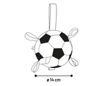FLAMINGO Игрушка мягкая FOOTBALL With Ribbons Small
