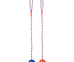 Flamingo Игрушка резиновая RUBBER BALL with Rope