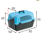 Ferplast Переноска ATLAS 10 EL Light Blue