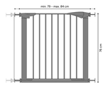 Perete despărțitor  Safety Gate SALUS Grey 79-84x76cm
