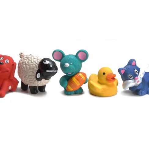 Игрушка латексная MINI ZOO 5.5-9см ассорти