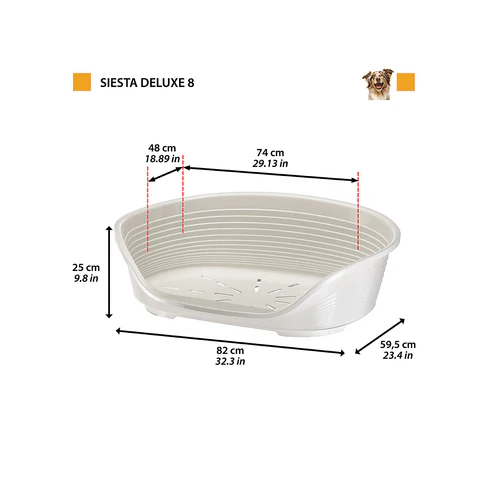 FERPLAST Лежак SIESTA DELUXE 8