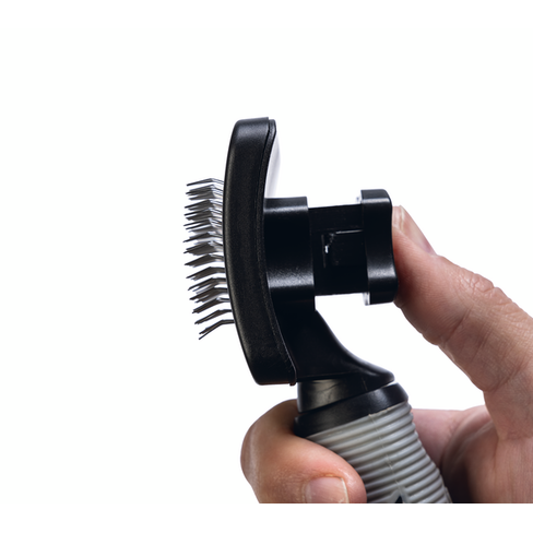 BEEZTEES  Пуходерка самоочищ. SLICKER BRUSH l Dog