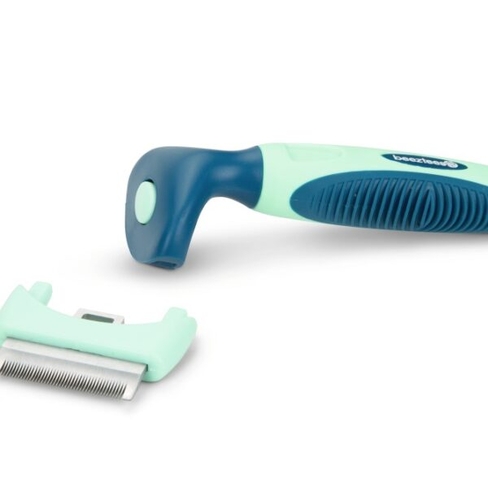 Beeztees фурминатор STRIPPING RAKE Small