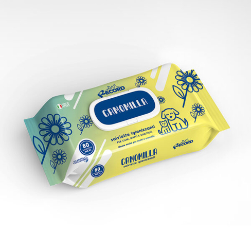 Șervețele RECORD Maxi Chamomile 80pcs