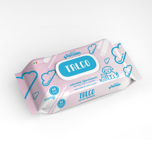 Салфетки RECORD Maxi Talc 40pcs