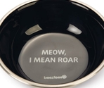 BEEZTEES металич. миска для кошек ROAR