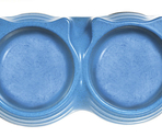 RECORD Castron din plastic BAMBOO Blue 2х0,15L