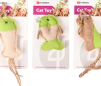Flamingo jucărie pentru pisici NATURE TOY MIX