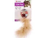 Flamingo Jucărie pentru pisici VINTA BALL+FEATHER