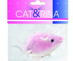 Игрушка заводная мышка Wind Up Mouse Pink 11×6 cm