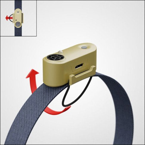 Ультразвуковой отпугиватель блох и клещей TICKLESS RUN