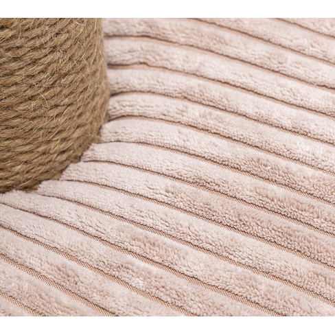 BEEZTEES кошачий скребок RIBBED Pink 35x35x50 cm
