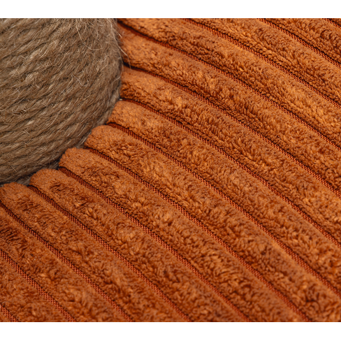 BEEZTEES răzuitoare pentru pisici RIBBED Terra 35x35x50 cm