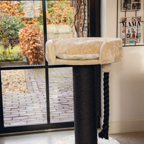 BEEZTEES răzuitoare pentru pisici TURA Cream 60x60x100cm