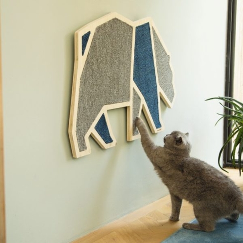 BEEZTEES Răzuitoare pentru pisici BLUE BEAR