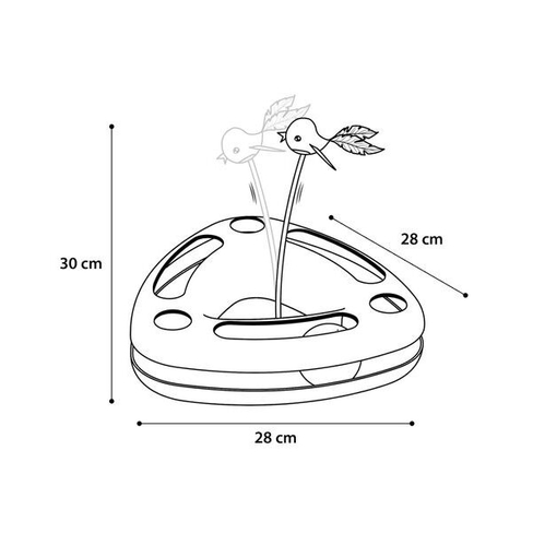 Flamingo Игрушка для кошек FELICIA BLUE TRIANGLE