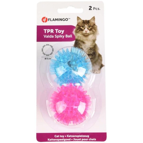 Flamingo minge din cauciuc TPR VALDA SPIKY 2pcs