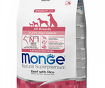MONGE DRY DOG ALL BREED PUPPY Beef/Rice