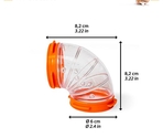 Tunel pentru hamsteri CURVE
