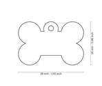 Medalion BIG BONE ALUMINUM