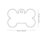 Medalion BIG BONE ALUMINUM