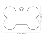 Medalion BONE GOLDEN BRASS