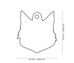 Медальон SILVER MAINE COON