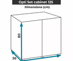 AQUAEL Dulap Cabinet OPTISET 125