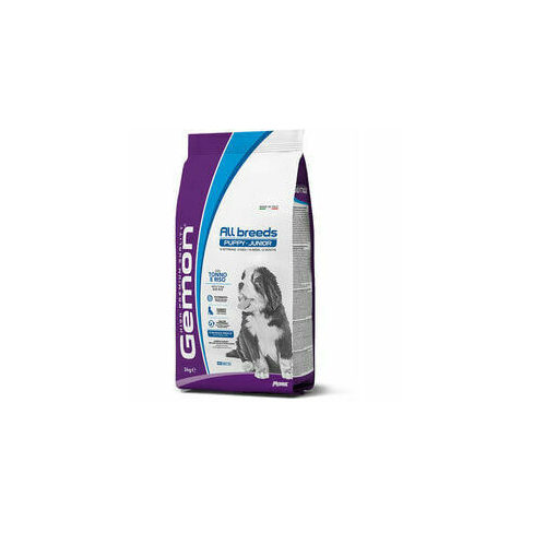 GEMON DRY DOG (ALL BREED) MINI PUPPY & JUNIOR TUNA/RICE