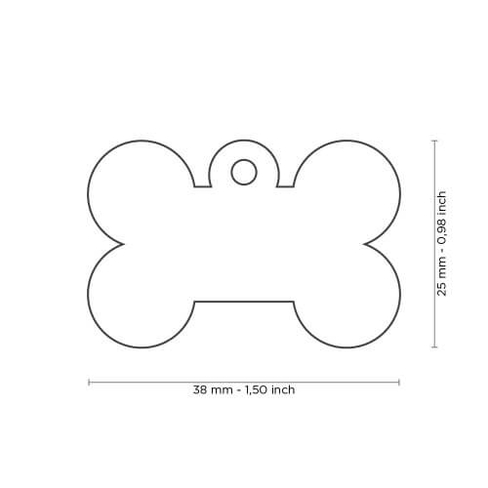 Medalion BIG BONE ALUMINUM