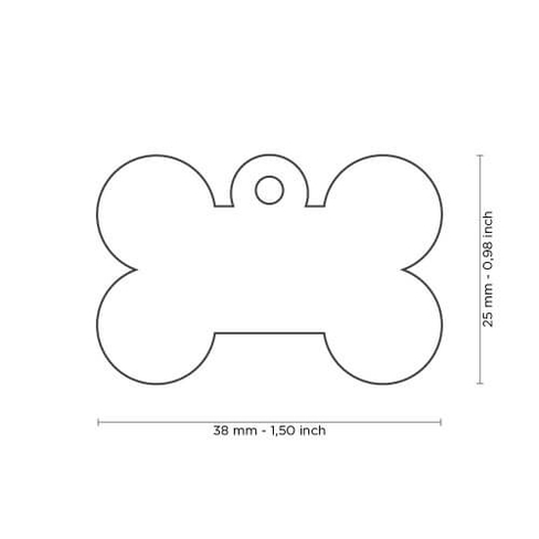 Medalion BIG BONE ALUMINUM