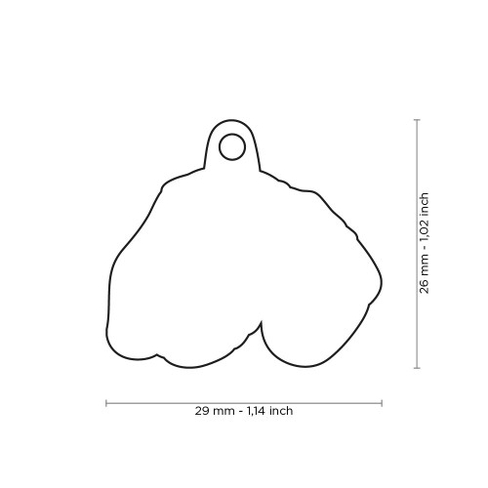 Медальон BLACK&TAN DACHSHUND