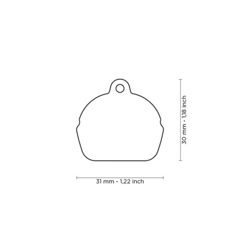 Медальон BURGER FOOD