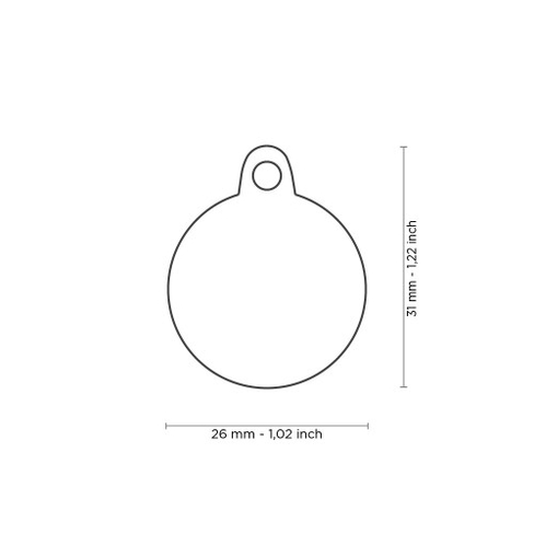 Медальон MEDIUM CIRCLE SAINT TROPEZ