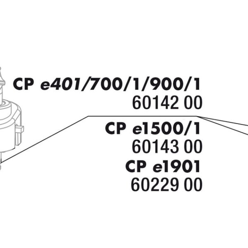 JBL CP e1500/1,2 O-ring hose connector set