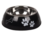 Flamingo миска металлическая DIVAR PAW PRINT m