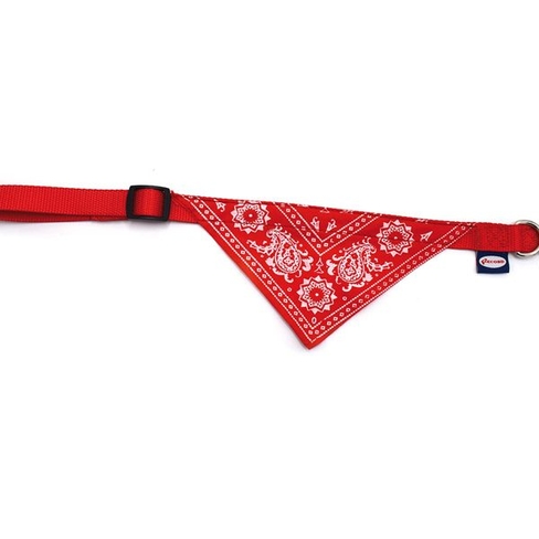 Ошейник нейлон. BANDANA 1,6x30-45cm
