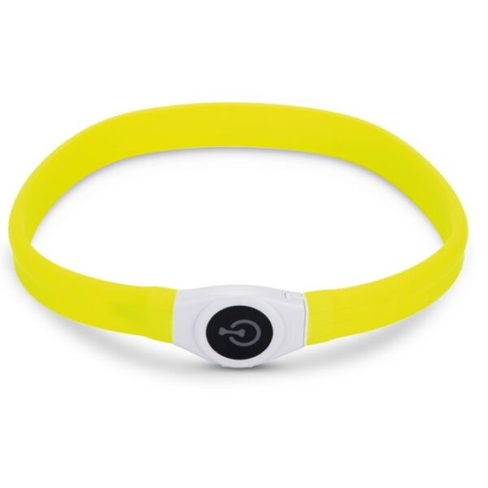 BEEZTEES zgardă din silicon cu Led și USB