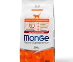 MONGE dry cat kitten Duck 1,5 kg