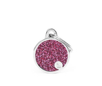 Medalion CERCHIO GLITTER ROSA SHINE