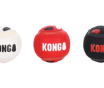 Flamingo игрушка резиновая KONG SPORT BALLS 3-PK