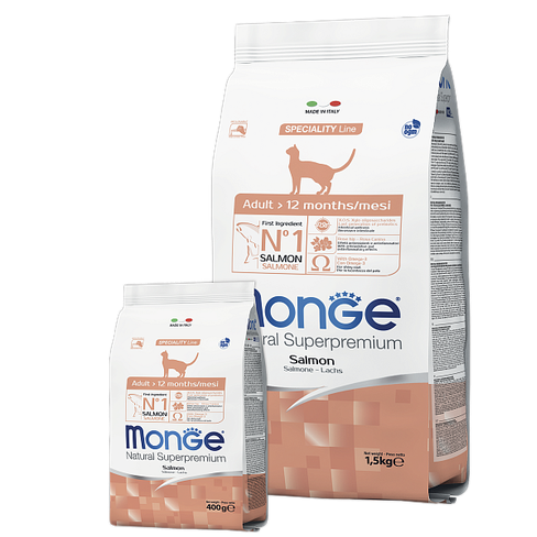MONGE dry cat adult Salmon